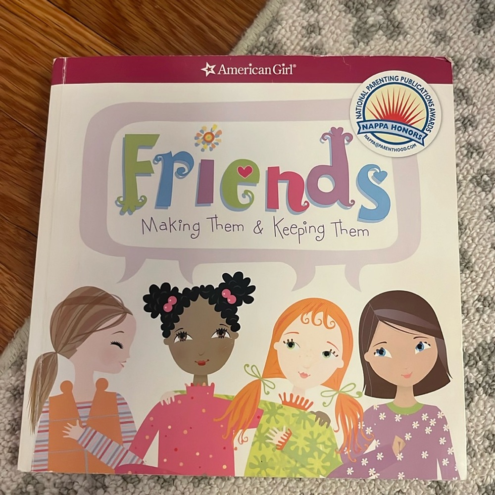 American Girl Friends, making them and keeping them book